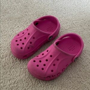 CROCS Kids Slippers - Vibrant Pink